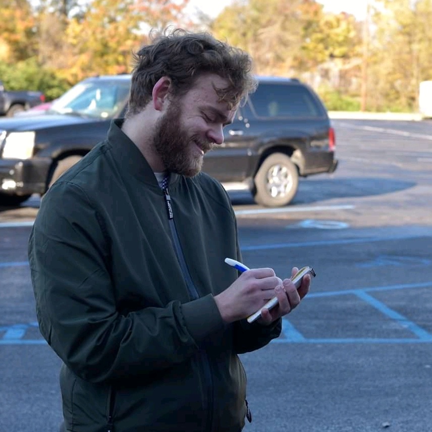 Me, taking notes on assignment.